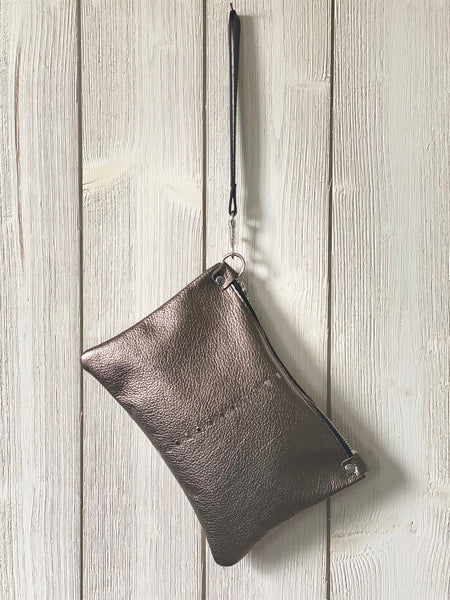 Etta Mini Bag in Pewter