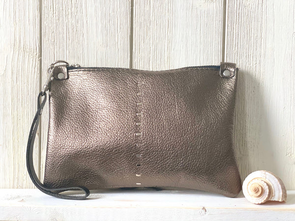 Etta Mini Bag in Pewter