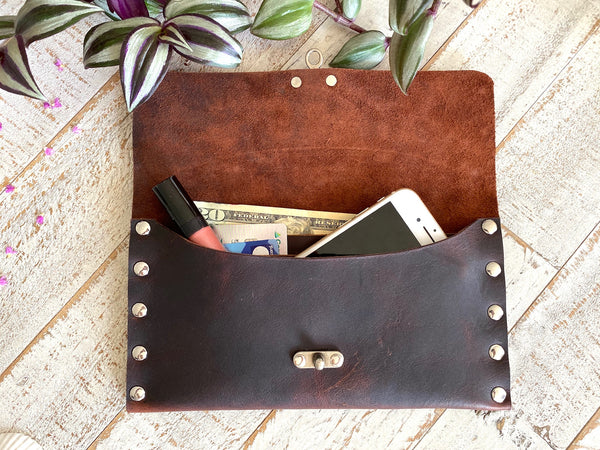 Swing Clasp Wallet - Silver