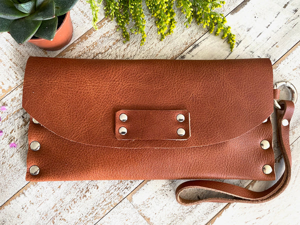 Signature Wallet in Terracotta