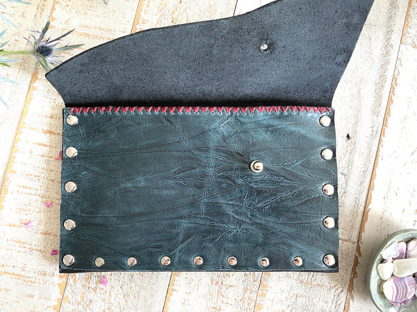 Textured Two Tone Clutch