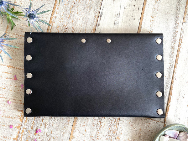 Textured Two Tone Clutch
