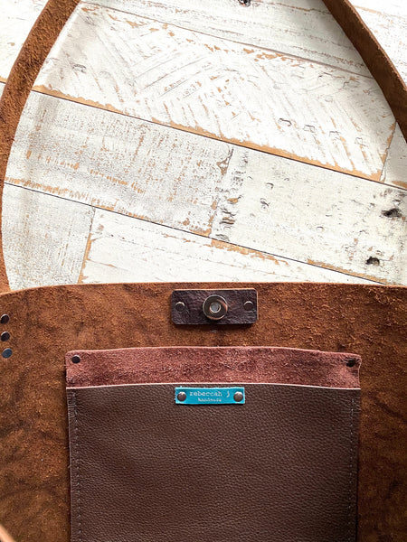 Luna Tote in Deep Woodland