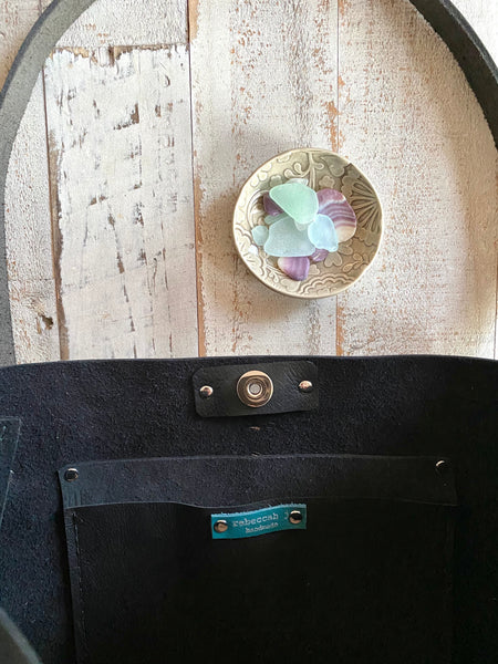 Luna Tote in Black ~ Medium