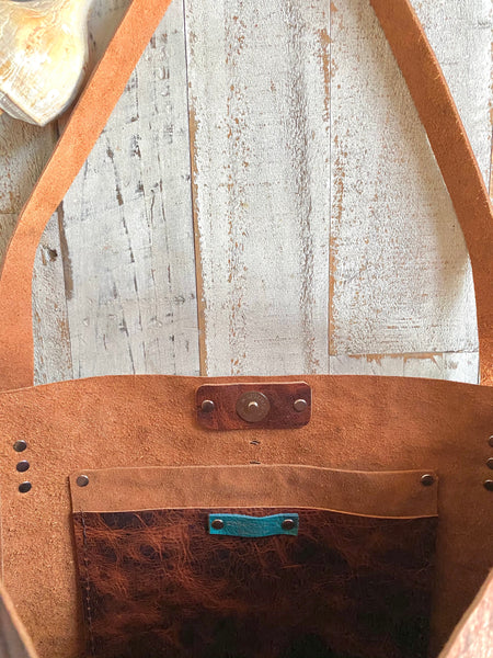 Luna Tote in Woodland ~ Medium