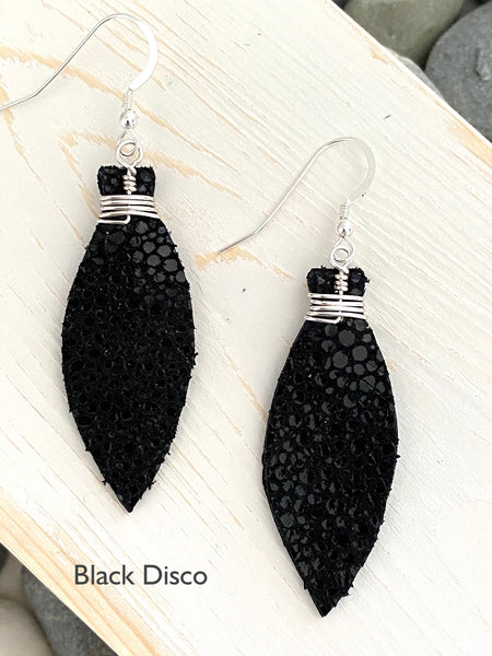 Small Feather Earrings
