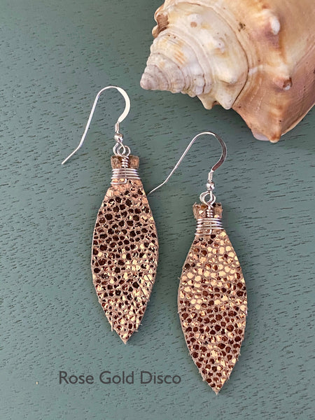 Small Feather Earrings