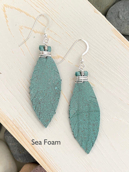 Small Feather Earrings