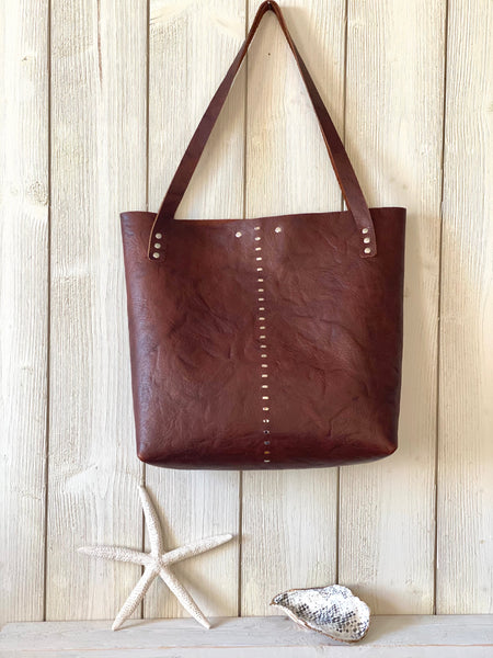 Luna Tote in  Walnut ~ Medium